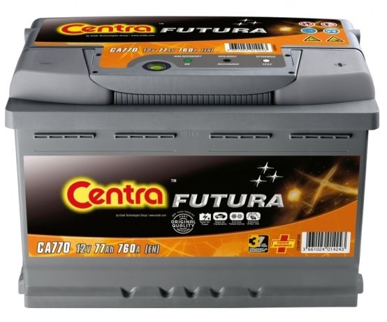 Аккумулятор автомобильный Centra Futura 12V 60
